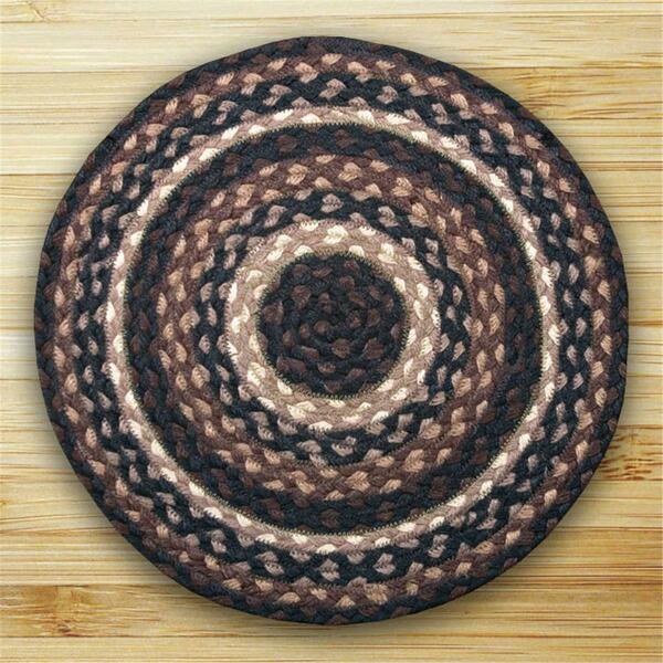 Capitol Earth Rugs Mocha-Frappuccino Round Rug 17-313